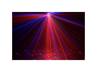 Algam Lighting PHEBUS 2 Projetor laser LED 3 em 1 combinado - derby, strobe e laser Algam Lighting PHEBUS 2 Projetor laser LED 3 em 1 combinado - derby, strobe e laser